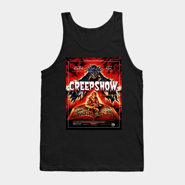 Classic Horror Movie Poster - Creepshow Tank Top by Starbase79